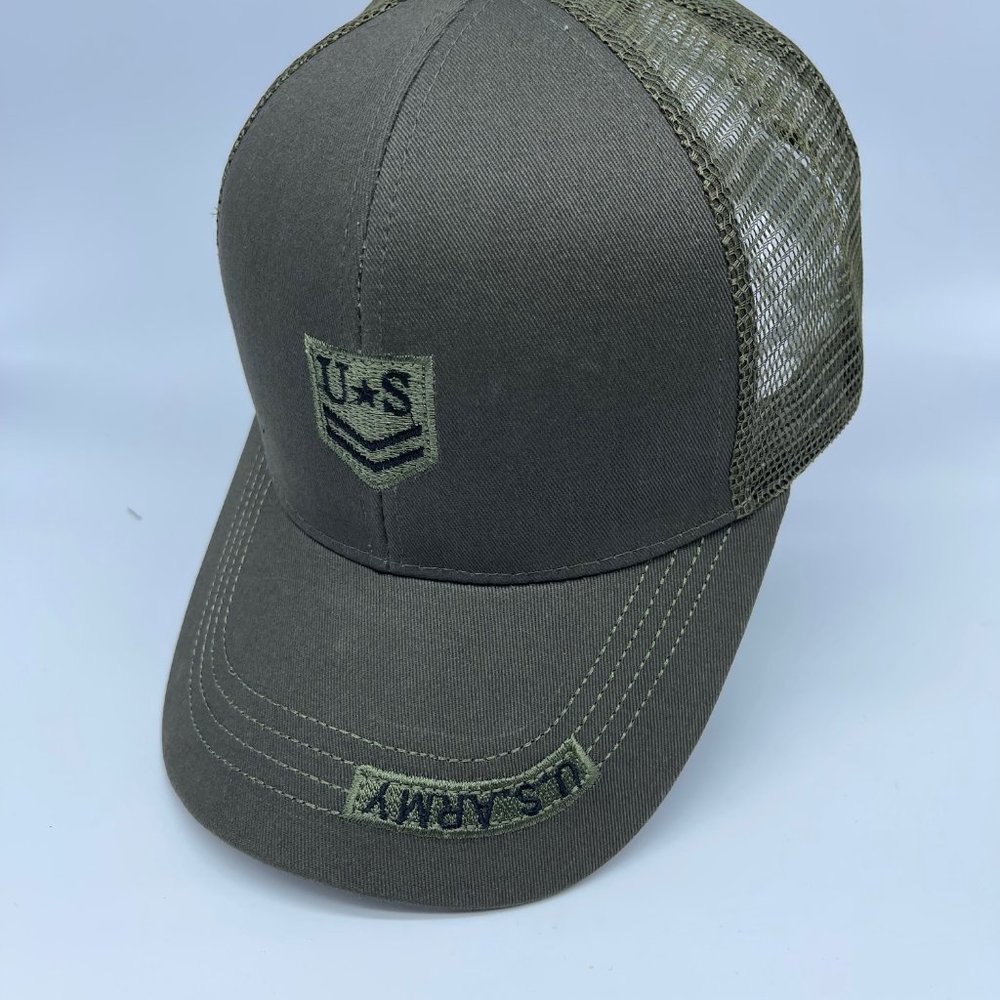 Mash Trucker hat, Tactical Army Military Hat USA American Flag
